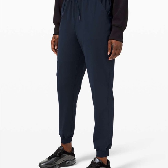 lululemon athletica Pants - Lululemon Keep moving Navy Jogger Pants Size 2